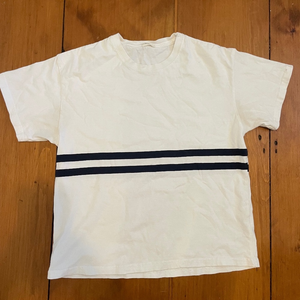 Brandy Melville Double Stripe Tee